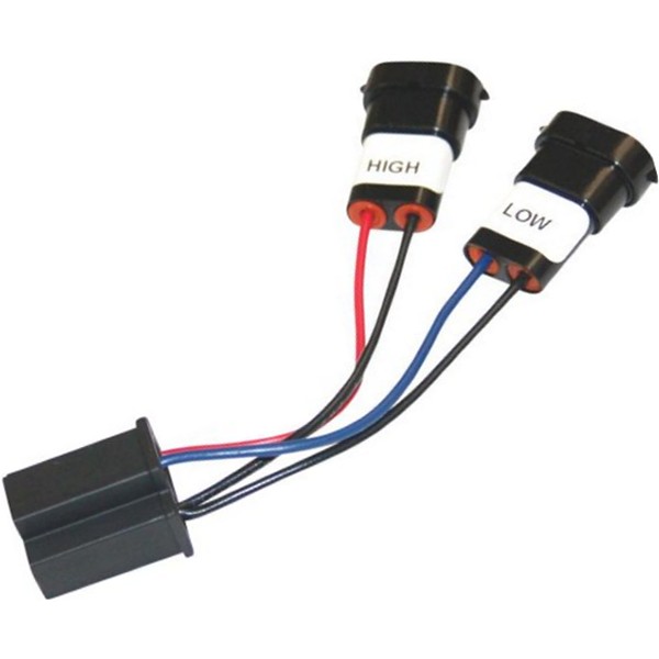 ヘッドライトアダプタ H9 & H11 - H4 14年-20年 FLHR