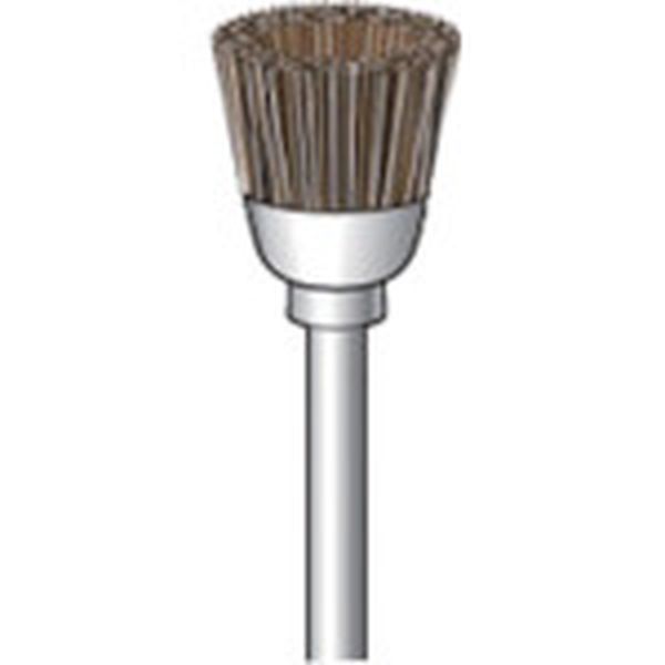 毛ブラシ カップ型 馬毛  (10本入)