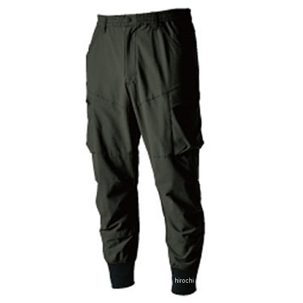 TS 4D メンズニッカーズリブカーゴパンツ アーミーグリーン