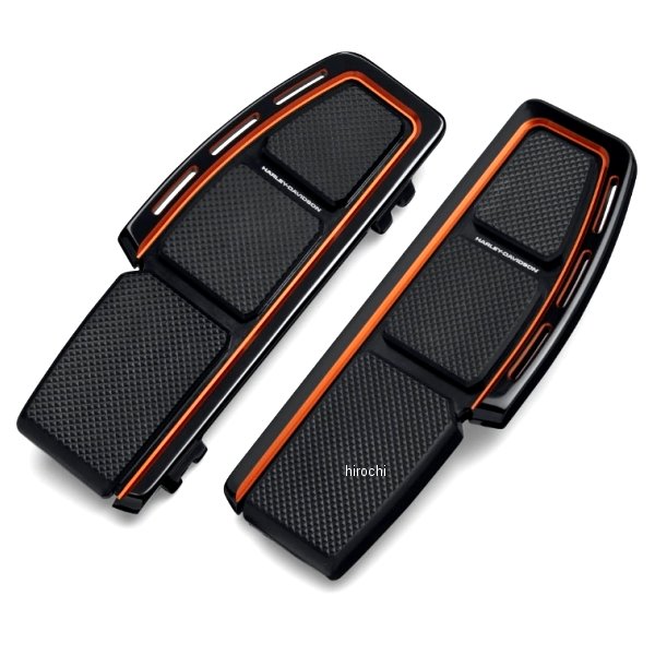 キット フットボード ライダー ADVERSARY 17年以前 FLソフテイル 黒×オレンジ 50502251