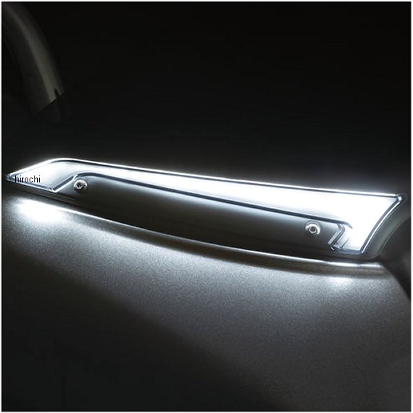 TRACER フロントガラス トリム ライト 黒