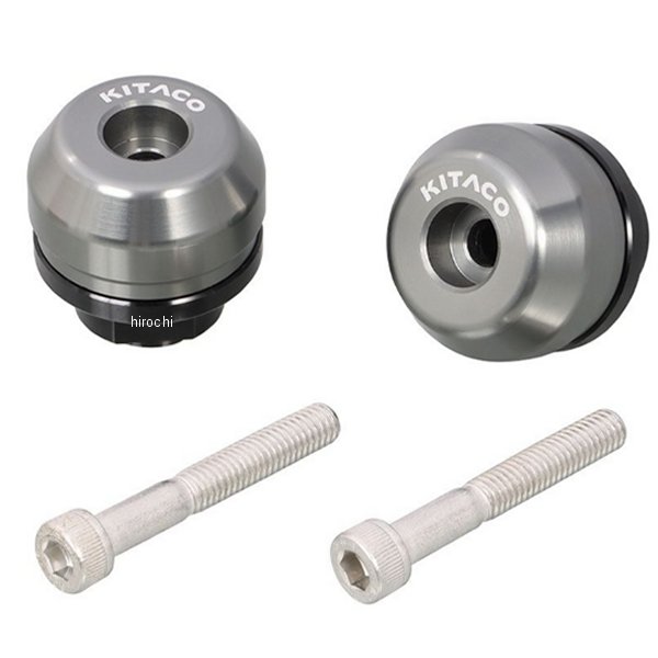 バーエンドキャップ CT125、ダックス125、スーパーカブC125 ダックス125 ガンメタ