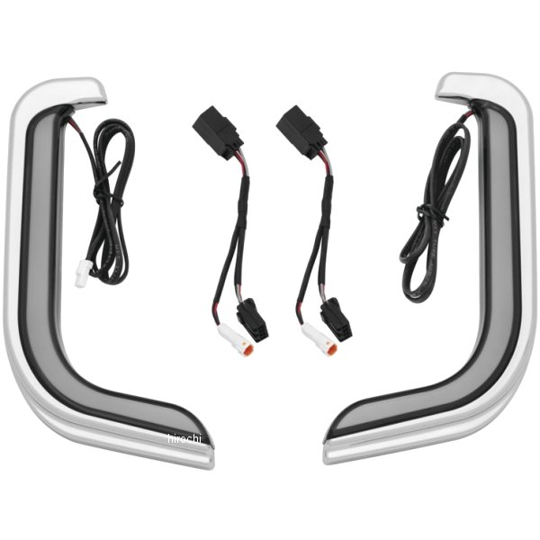 TRACER LED フェアリング ロワーアクセント クローム