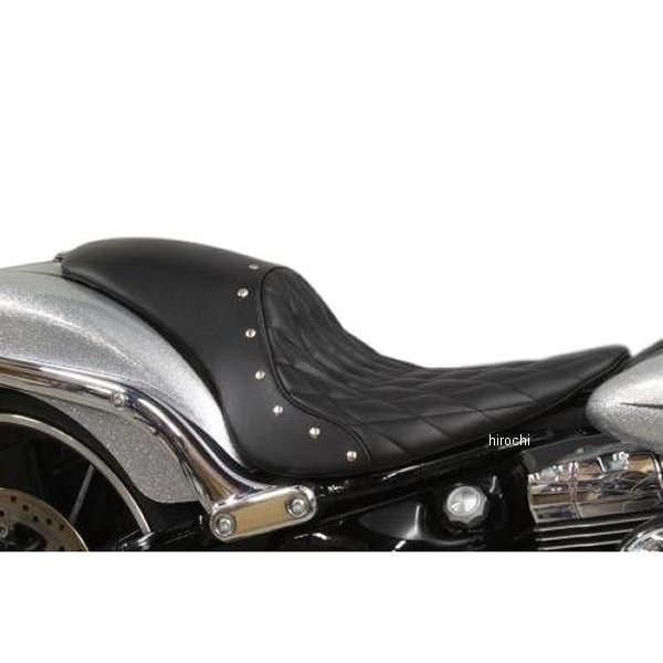 ガンファイターシート ダイヤ スタッド付 13年-17年 ソフテイルブレイクアウト(FXSB)