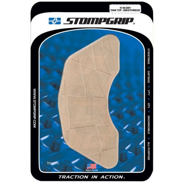 タンクトップ スムースリッジ クリア