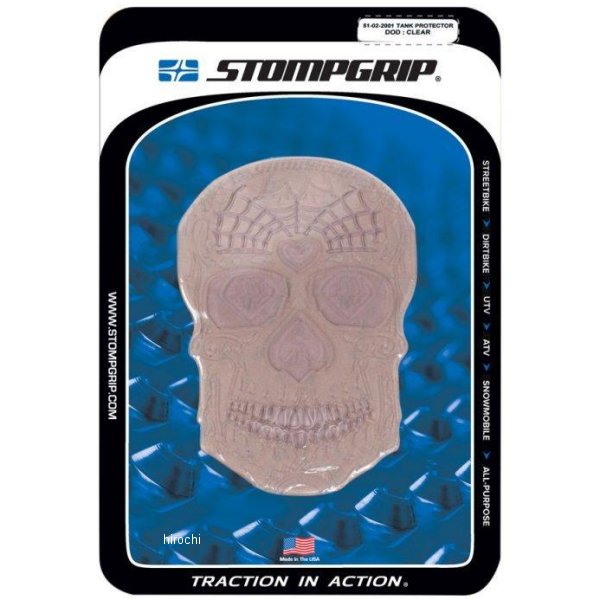 タンクプロテクタ DAYOFTHEDEADSKULL クリア