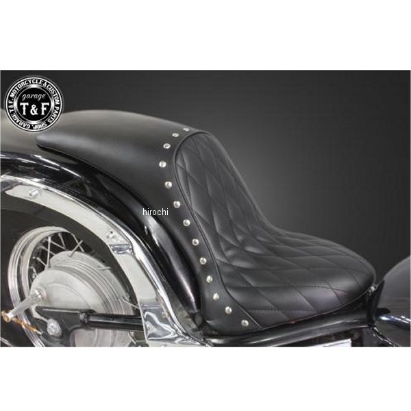 ガンファイターシート ダイヤ スタッド付き ドラッグスター400