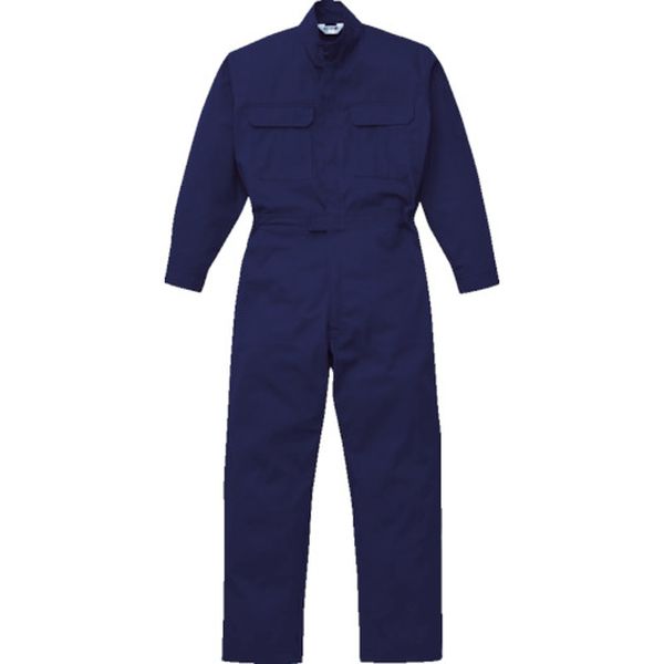 防炎ツナギ服 LLMサイズ ネイビー