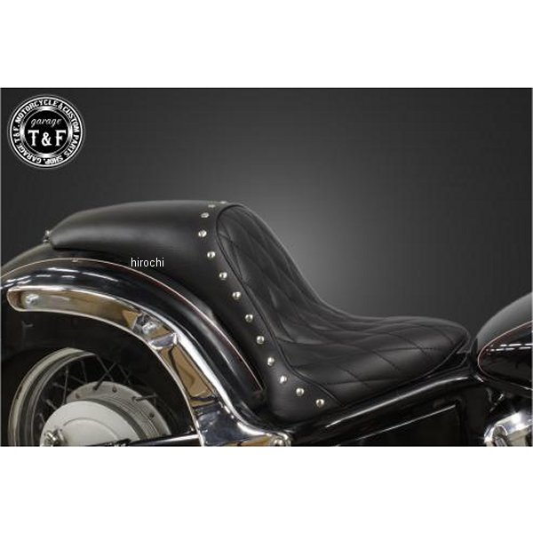 ガンファイターシート ダイヤ スタッド付き ドラッグスター400クラシック