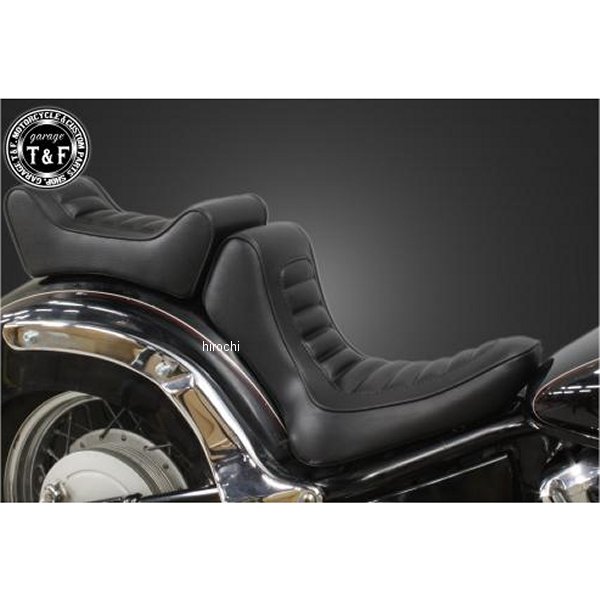 キング&クィーンシートSET タックロール ドラッグスター400クラシック