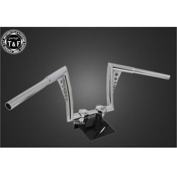 極太バットマンハンドル 10インチ 25.4mm メッキ