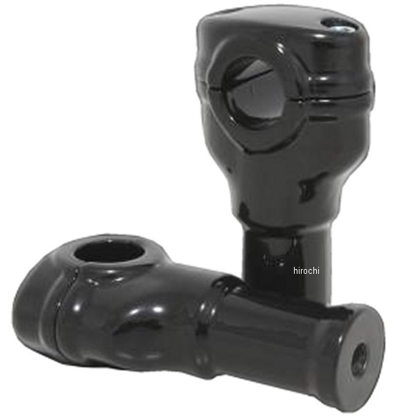 オーバルハンドルポスト4インチ ドラッグスター400 黒