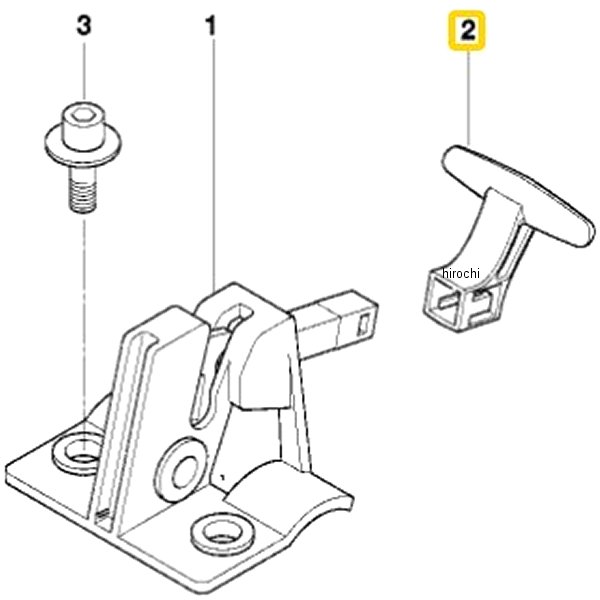 操作レバー 51257650082