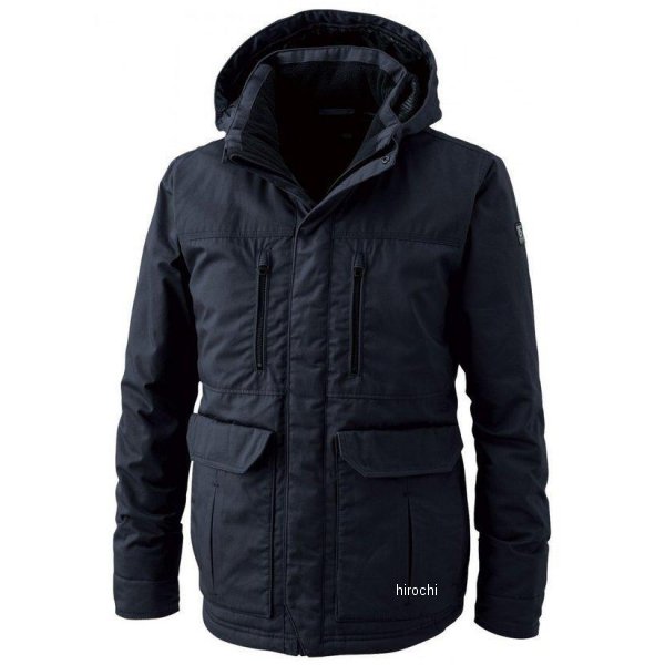 ライトウォームハーフコート ネイビー