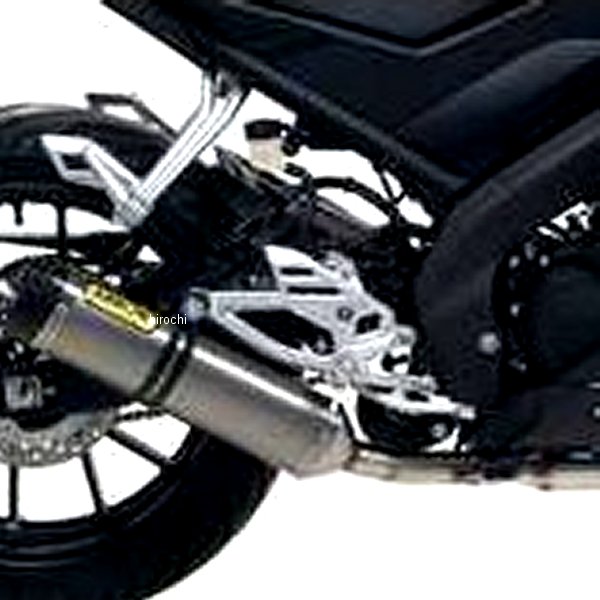 フルエキゾースト STREET THUNDER E5適合 21年 YZF-R125 チタン/カーボンエンド