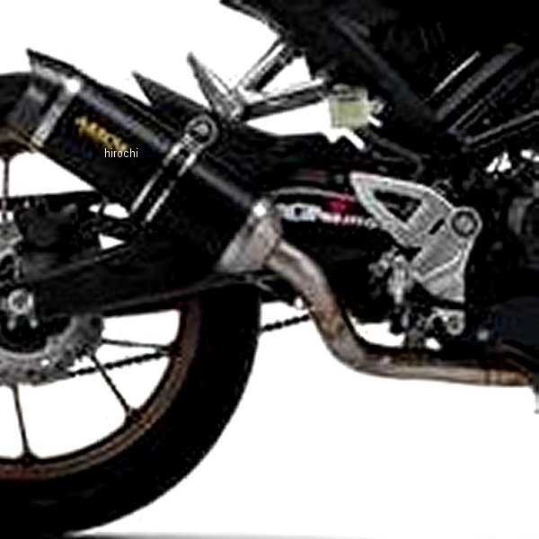 フルエキゾースト THUNDER 触媒無し 21年 CB125R アルミダーク/カーボンエンド