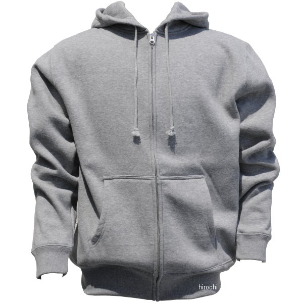 ジップパーカー ヘビー THE MOG 杢グレー Lサイズ