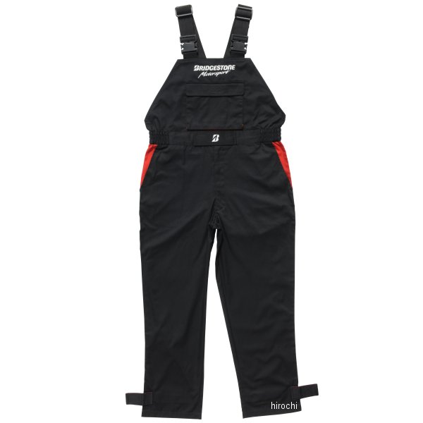 サロペット ブリヂストン モータースポーツ 黒 Mサイズ