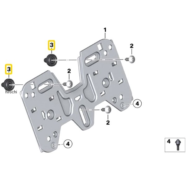 差込みナット 51718242741