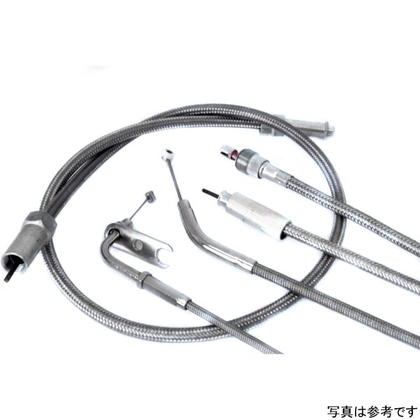 スロットルケーブル +40cm 92年-94年 VS800 ステンレス