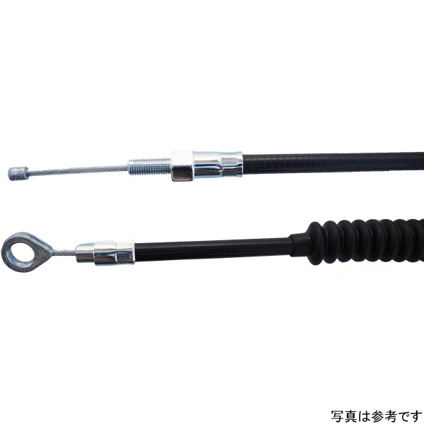 クラッチ ケーブル 175cm ハーレー BigTwin 5速 黒