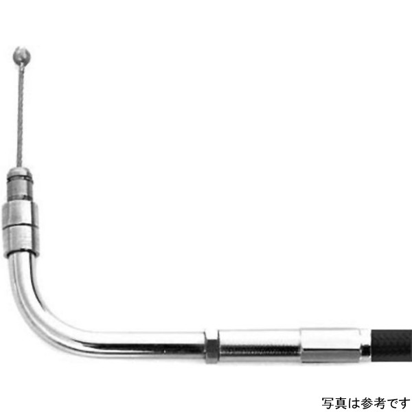 スロットルケーブル 105cm 黒