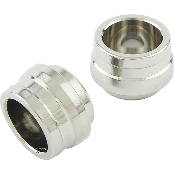 アルミスライダー 2個入り M6 ショート メッキ