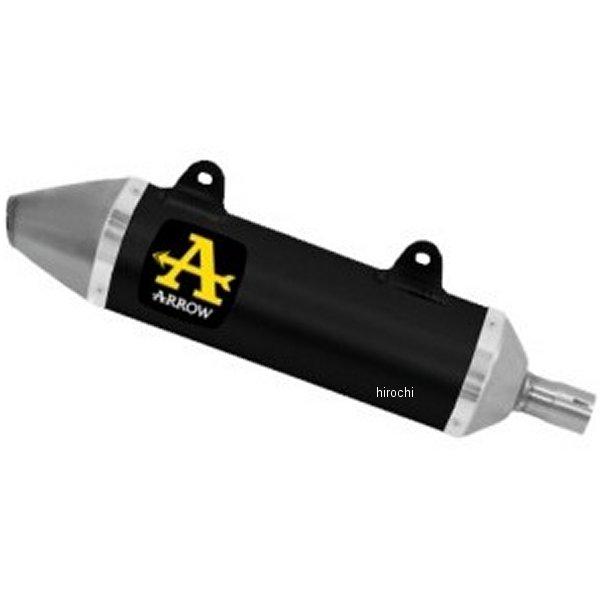 スリップオンマフラー Thunder 25年 アプリリア SX125 アルミダーク/ステンエンド