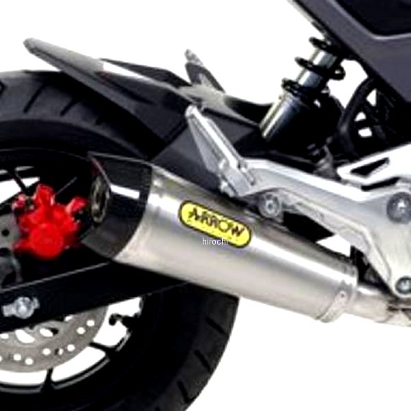 フルエキゾースト X-KONE 触媒有り 16年-19年 Grom、MSX125 ニクロム/カーボンエンド