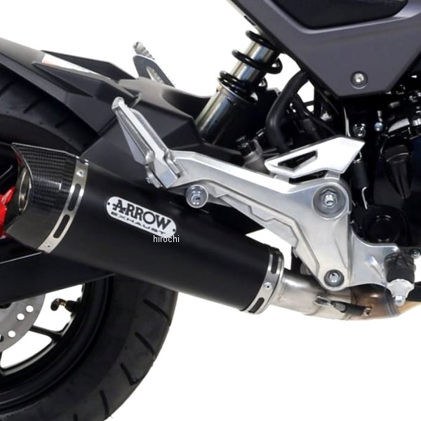 フルエキゾースト X-KONE 16年-19年 Grom、MSX125 ニクロムダーク/カーボンエンド