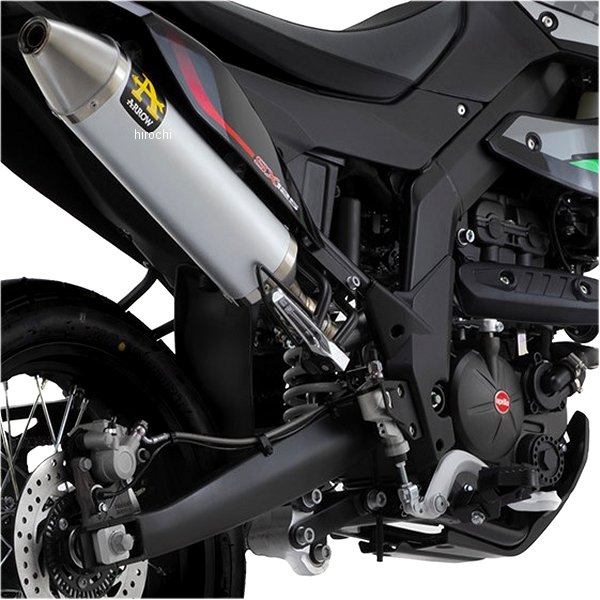 スリップオンマフラー THUNDER 21年-22年 Aprilia SX125 アルミ/ステンエンド