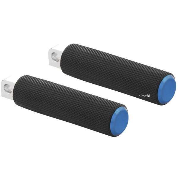 ローレットフットペグ 青