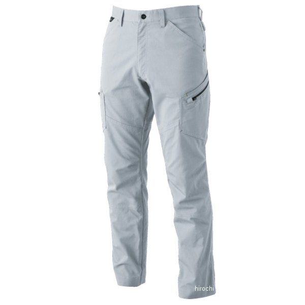 LIGHT TEC メンズカーゴパンツ シルバーグレー