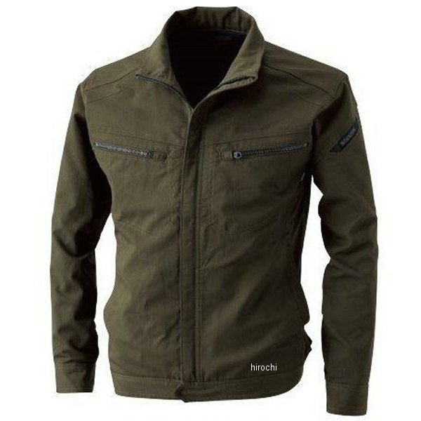 ライトテックロングスリーブジャケット カーキグリーン