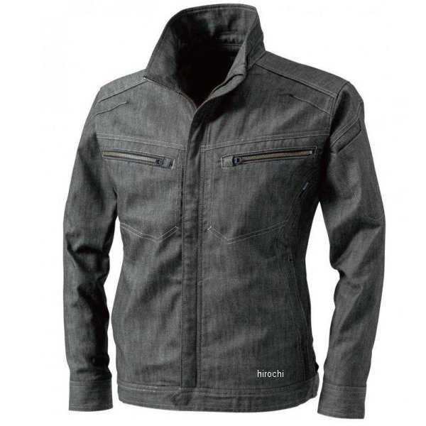 TSレイヤードツイル ロングスリーブジャケット 黒