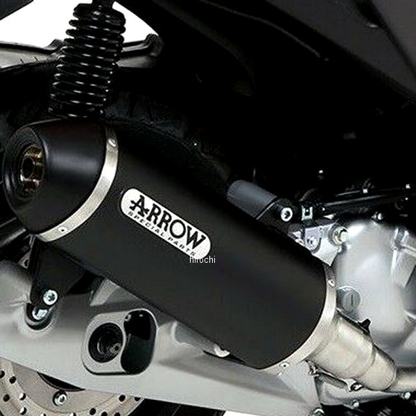 フルエキゾースト URBAN 18年-20年 X-MAX125 アルミダーク/ブラックステンレスエンド