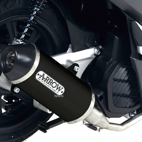 フルエキゾースト URBAN 18年-19年 PCX125 アルミダーク/ステンレスダークエンド