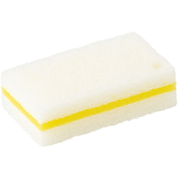F202 537-8582  キクロンプロ 両面使えるソフトたわし イエロー