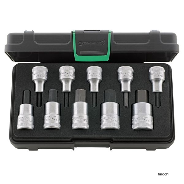 STAHLWILLE 10点組 1/2SQ インヘックスソケットレンチセット