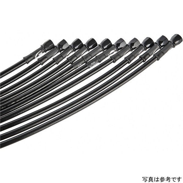 ブレーキライン 4インチ 黒