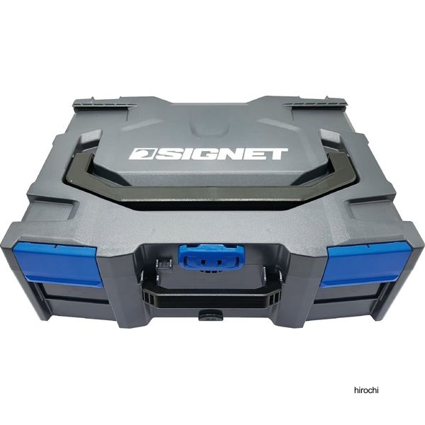 SIGNET ABS製 ツールボックス 鍵穴付 積み重ね、 連結可能