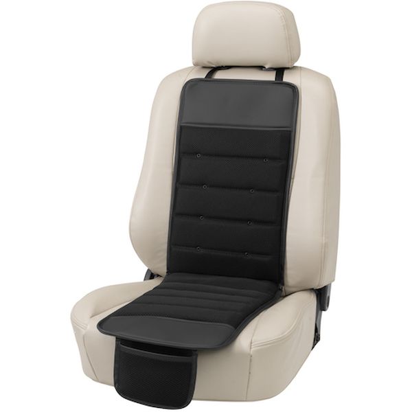 送風クッション クールエアー スリムダブルパッド ブラック