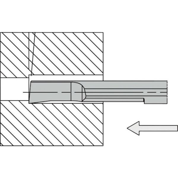 EZBR040035005NB  EZバー 旋削用チップ EZB-NB型 PR1225