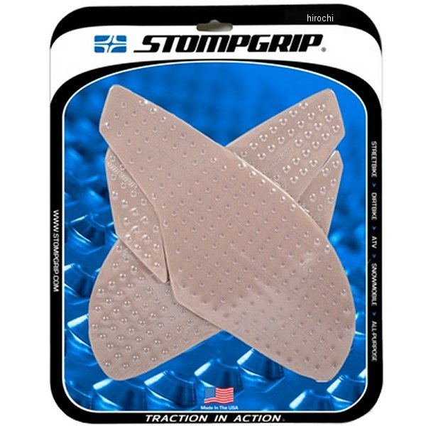 トラクションパッド タンクキット 13年-18年 デイトナ675 クリア