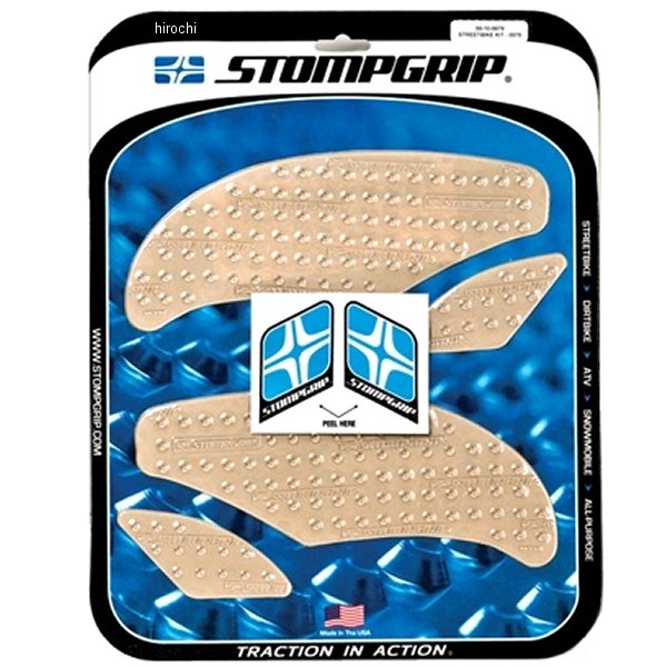 トラクションパッド タンクキット 11年-15年 スピードトリプル クリア