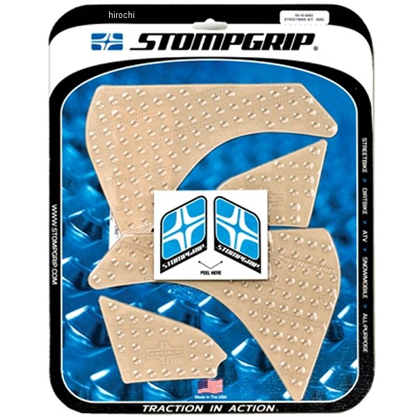 トラクションパッド タンクキット 09年-12年 F800GS クリア