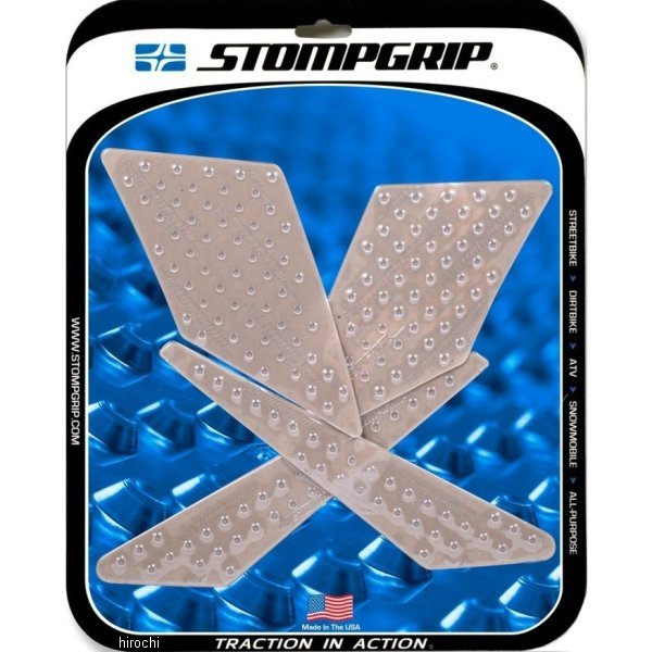 トラクションパッドタンクキット 09年-20年 KLX250S クリア