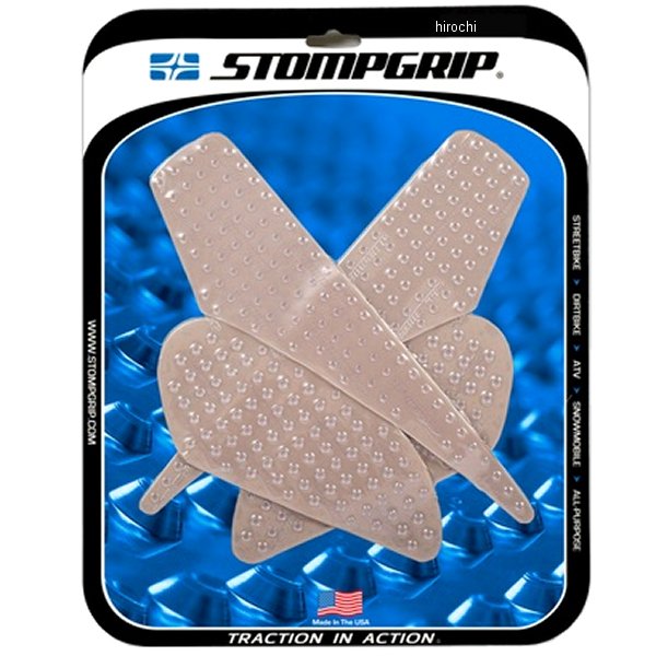 トラクションパッド タンクキット 15年-18年 ヴェルシス1000 クリア