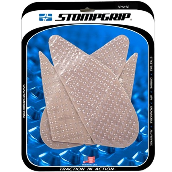 トラクションパッド タンクキット 16年-20年 GSXS1000、GSXS1000F クリア