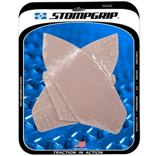 トラクションパッド タンクキット 16年-18年 CBR500R、CBR400R クリア